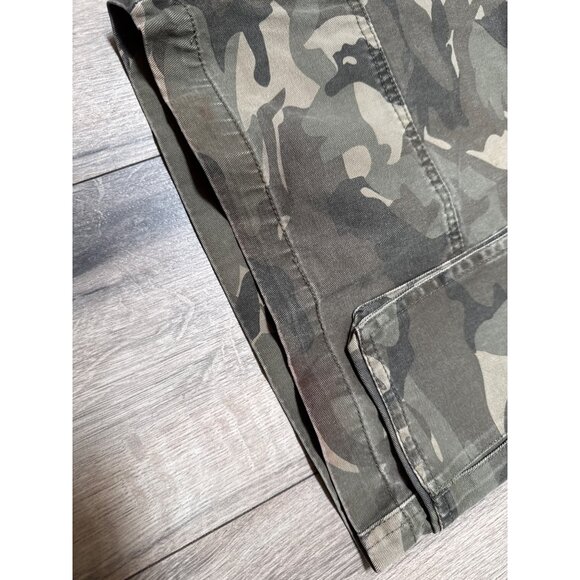 VTG Bugle Boy Mens Cargo Shorts 36 Camo Grunge Y2K Hunting Tactical Relaxed Fit - Picture 6 of 12